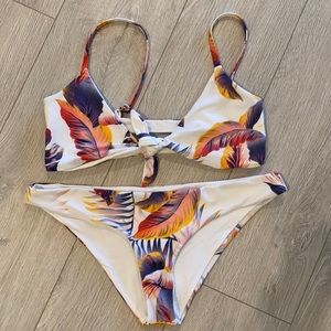 LSpace Floral Bikini - Never Worn